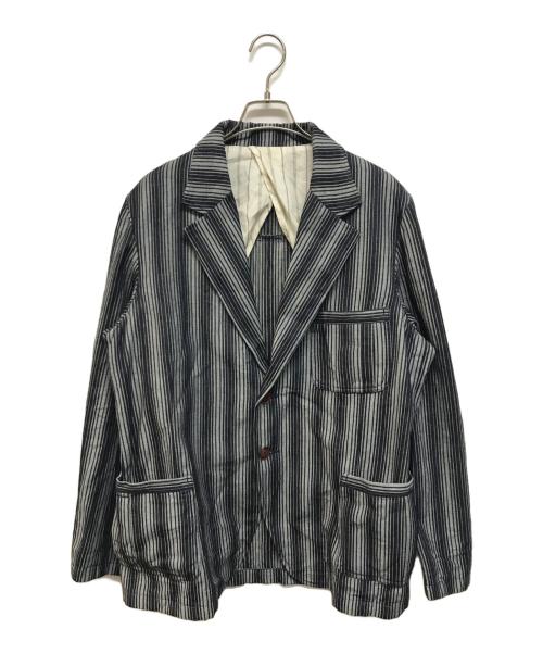 DAPPER'S（ダッパーズ）DAPPER'S (ダッパーズ) Bi-Swing Tailored Jacket インディゴ サイズ:42の古着・服飾アイテム