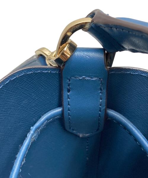 MICHAEL KORS（マイケル・コース）MICHAEL KORS (マイケルコース) 2WAYショルダーバッグ ブルーの古着・服飾アイテム