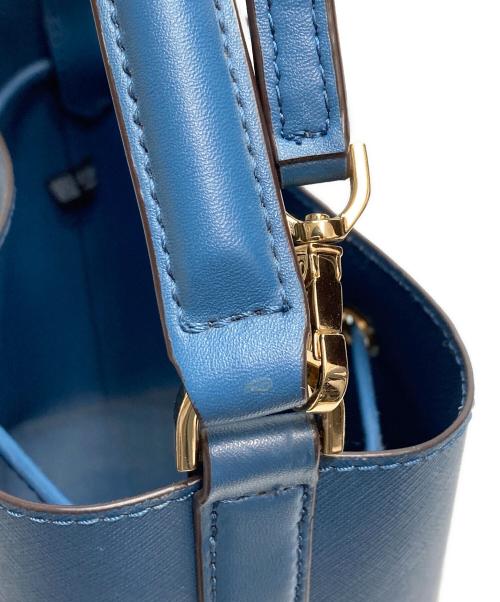 MICHAEL KORS（マイケル・コース）MICHAEL KORS (マイケルコース) 2WAYショルダーバッグ ブルーの古着・服飾アイテム