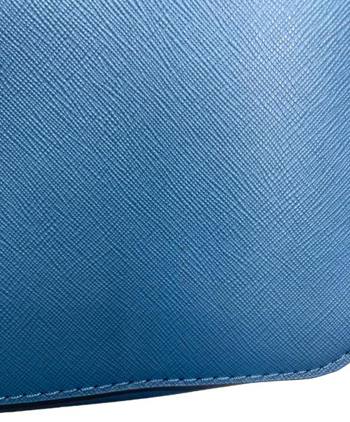 MICHAEL KORS（マイケル・コース）MICHAEL KORS (マイケルコース) 2WAYショルダーバッグ ブルーの古着・服飾アイテム