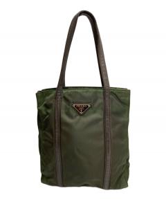 中古・古着通販】PRADA (プラダ) ナイロンミニトートバッグ ブラック