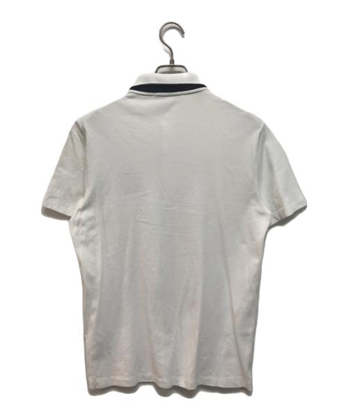 STONE ISLAND（ストーンアイランド）STONE ISLAND (ストーンアイランド) ポロシャツ ホワイト サイズ:Mの古着・服飾アイテム