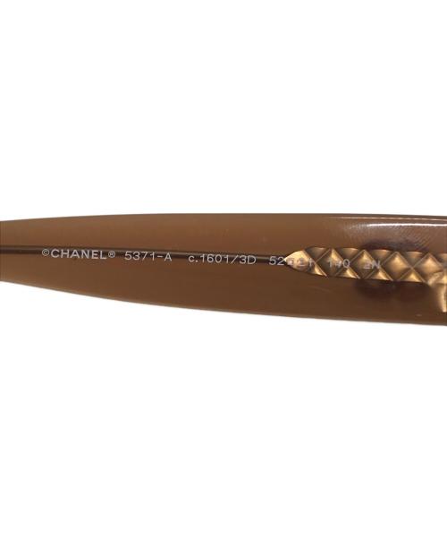 CHANEL（シャネル）CHANEL (シャネル) ココマーク サングラス ブラウン サイズ:52□21-140の古着・服飾アイテム