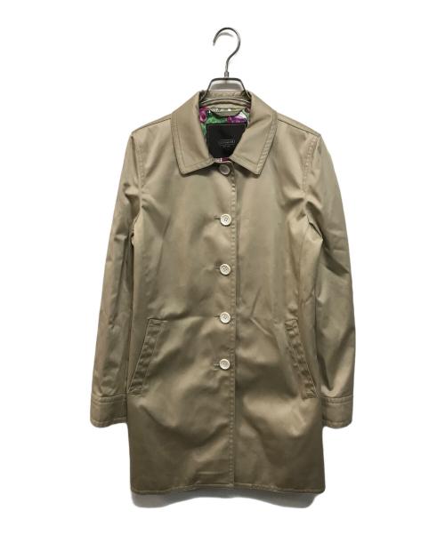 COACH（コーチ）COACH (コーチ) ステンカラーコート ベージュ サイズ:S 未使用品の古着・服飾アイテム
