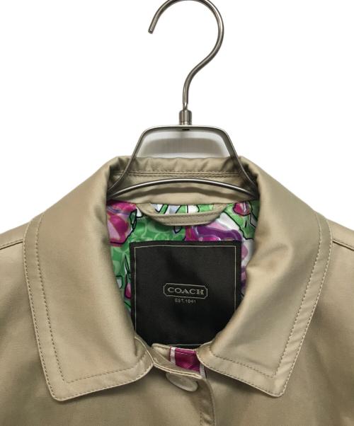 COACH（コーチ）COACH (コーチ) ステンカラーコート ベージュ サイズ:S 未使用品の古着・服飾アイテム