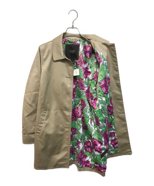 COACH（コーチ）COACH (コーチ) ステンカラーコート ベージュ サイズ:S 未使用品の古着・服飾アイテム