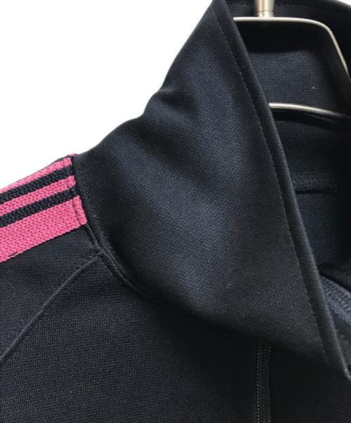 Needles（ニードルズ）Needles (ニードルズ) Track Jacket - Poly Smooth ネイビー×ピンク サイズ:XSの古着・服飾アイテム
