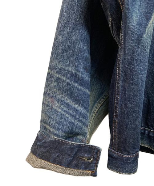 SAINT MICHAEL（セントマイケル）SAINT MICHAEL (セントマイケル) BerBerJin (ベンベルジン) 24SS DENIM JACKET FIRST BLUE インディゴ サイズ:SIZE XLの古着・服飾アイテム