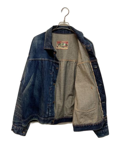 SAINT MICHAEL（セントマイケル）SAINT MICHAEL (セントマイケル) BerBerJin (ベンベルジン) 24SS DENIM JACKET FIRST BLUE インディゴ サイズ:SIZE XLの古着・服飾アイテム