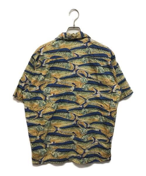 pataloha（パタロハ）pataloha (パタロハ) マヒマヒ柄アロハシャツ ブルー サイズ:Sの古着・服飾アイテム