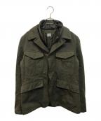 C.P COMPANYシーピーカンパニー）の古着「00ss ライナー付M47ジャケット」｜カーキ