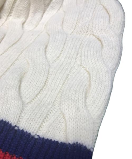 BROOKS BROTHERS（ブルックスブラザーズ）BROOKS BROTHERS (ブルックスブラザーズ) テニスカーディガン ベージュ サイズ:SIZE Mの古着・服飾アイテム