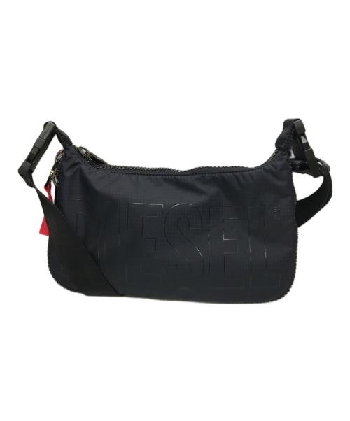 DIESEL（ディーゼル）DIESEL (ディーゼル) ZIP-D Shoulder Bag ブラック 未使用品の古着・服飾アイテム