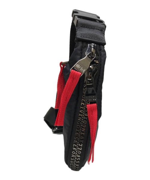 DIESEL（ディーゼル）DIESEL (ディーゼル) ZIP-D Shoulder Bag ブラック 未使用品の古着・服飾アイテム