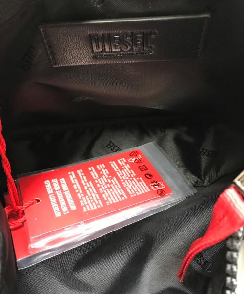DIESEL（ディーゼル）DIESEL (ディーゼル) ZIP-D Shoulder Bag ブラック 未使用品の古着・服飾アイテム