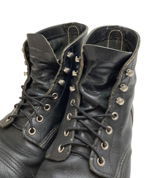 RED WING（レッドウィング）RED WING (レッドウィング) IRON RANGER ブラック サイズ:27cmの古着・服飾アイテム