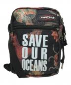 EASTPAK×Vivienne Westwoodイーストパック×ヴィヴィアンウエストウッド）の古着「クロス ショルダーバッグ」｜ブラック