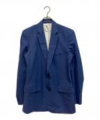 tibiティビ）の古着「ロングブレザー」｜ブルー