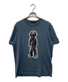LOUIS VUITTON（ルイ ヴィトン）の古着「17SS プリントTシャツ」｜ネイビー