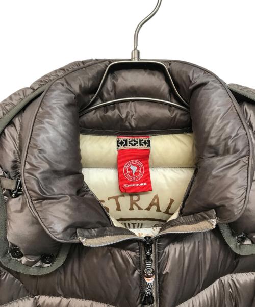 CAPE HORN（ケープホーン）CAPE HORN (ケープホーン) ダウンジャケット ブラウン サイズ:44の古着・服飾アイテム