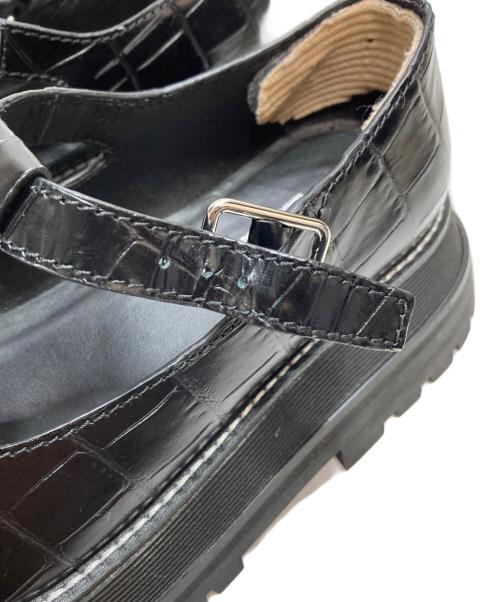 BURBERRY（バーバリー）BURBERRY (バーバリー) FRAT T-BAR SHOE ブラック サイズ:36の古着・服飾アイテム