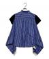 sacai (サカイ) 切替カットソー ブルー×ネイビー サイズ:SIZE 1：8000円