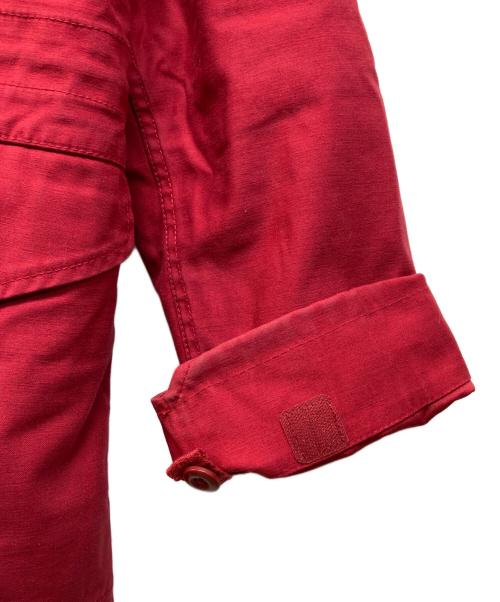 SUPREME（シュプリーム）SUPREME (シュプリーム) jean-michael basquiat BASQUIAT M-65フィールドジャケット レッド サイズ:Sの古着・服飾アイテム