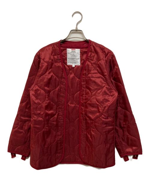 SUPREME（シュプリーム）SUPREME (シュプリーム) jean-michael basquiat BASQUIAT M-65フィールドジャケット レッド サイズ:Sの古着・服飾アイテム