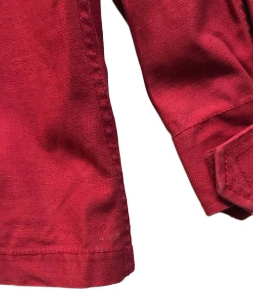 SUPREME（シュプリーム）SUPREME (シュプリーム) jean-michael basquiat BASQUIAT M-65フィールドジャケット レッド サイズ:Sの古着・服飾アイテム