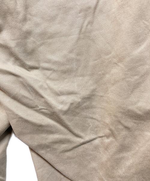COMOLI（コモリ）COMOLI (コモリ) ベルテッドチノパンツ ベージュ サイズ:SIZE 2の古着・服飾アイテム