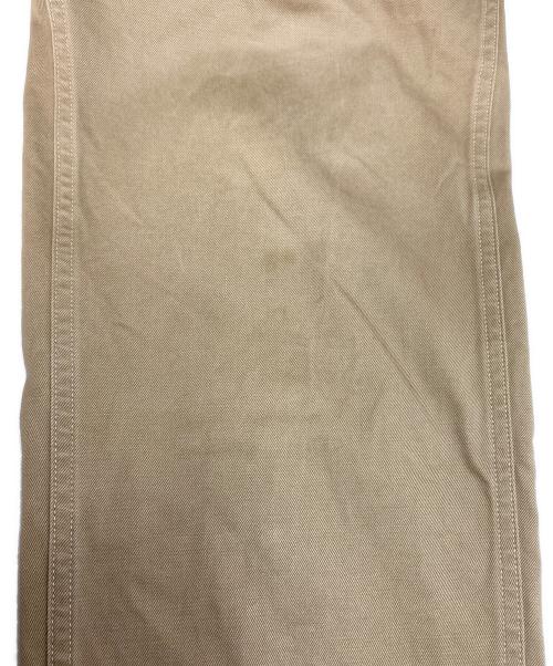 COMOLI（コモリ）COMOLI (コモリ) ベルテッドチノパンツ ベージュ サイズ:SIZE 2の古着・服飾アイテム