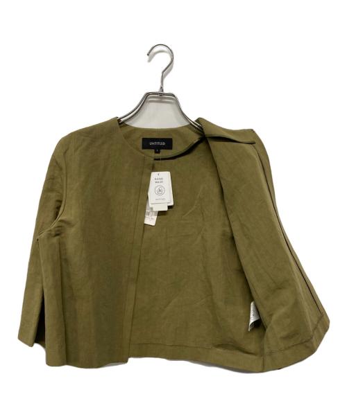 UNTITLED（アンタイトル）UNTITLED (アンタイトル) タイプライタージャケット グリーン サイズ:S 未使用品の古着・服飾アイテム
