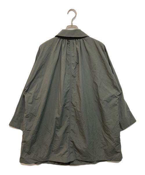 DANTON（ダントン）DANTON (ダントン) ナイロンタッサードルマンスリーブコート グレー サイズ:36の古着・服飾アイテム