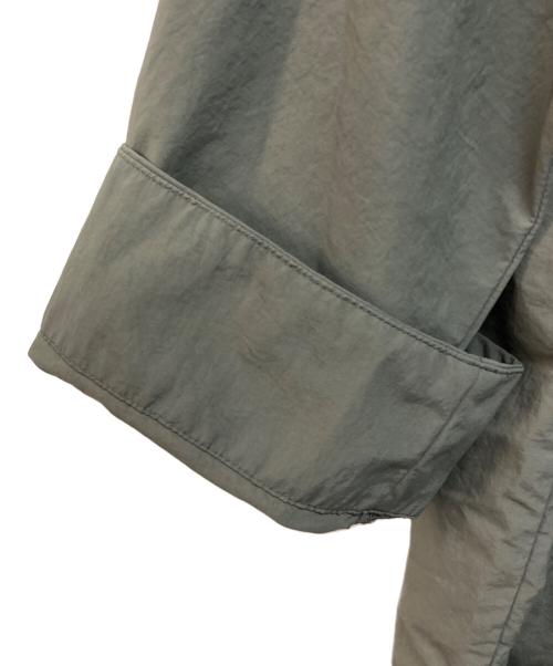 DANTON（ダントン）DANTON (ダントン) ナイロンタッサードルマンスリーブコート グレー サイズ:36の古着・服飾アイテム
