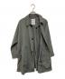 中古・古着 DANTON (ダントン) ナイロンタッサードルマンスリーブコート グレー サイズ:36：12000円