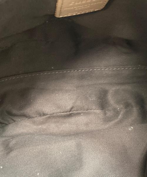 russet（ラシット）russet (ラシット) ソフトレザーラウンドショルダーバッグ グレーの古着・服飾アイテム