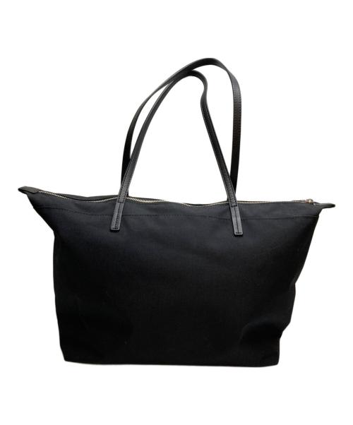 russet（ラシット）russet (ラシット) ファスナー付き/コーデュラナイロントートバッグ ブラックの古着・服飾アイテム