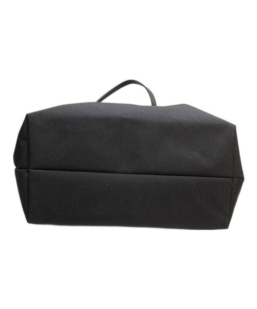 russet（ラシット）russet (ラシット) ファスナー付き/コーデュラナイロントートバッグ ブラックの古着・服飾アイテム