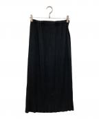 ISSEY MIYAKEイッセイミヤケ）の古着「プリーツスカート」｜ブラック