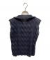 ISSEY MIYAKE FETE (イッセイミヤケフェット) プリーツノースリーブカットソー グレー サイズ:2：13000円