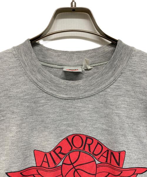 NIKE（ナイキ）NIKE (ナイキ) 90’SウィングロゴTシャツ AIR JORDAN（90’SウィングロゴTシャツ　エアジョーダン） グレー サイズ:不明の古着・服飾アイテム