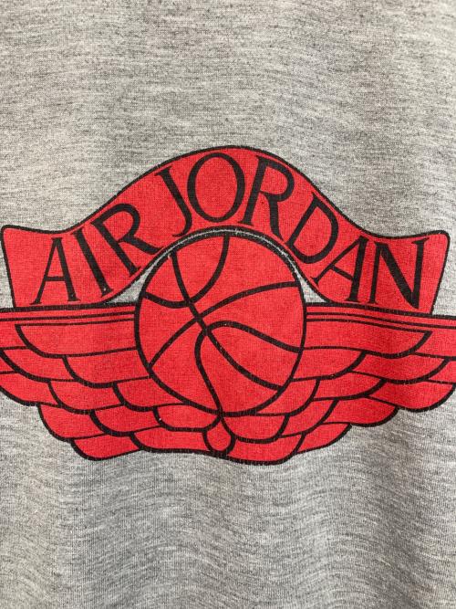 NIKE（ナイキ）NIKE (ナイキ) 90’SウィングロゴTシャツ AIR JORDAN（90’SウィングロゴTシャツ　エアジョーダン） グレー サイズ:不明の古着・服飾アイテム