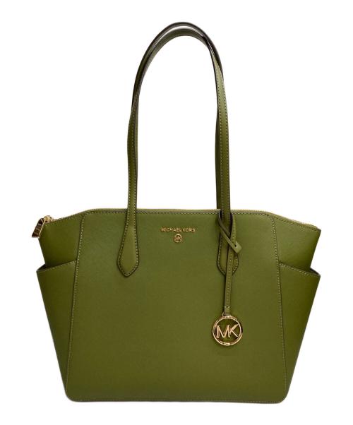 MICHAEL KORS（マイケル・コース）MICHAEL KORS (マイケルコース) トートバッグ グリーンの古着・服飾アイテム