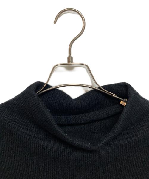 芽風（メフウ）芽風 (メフウ) デザインワンピース ブラック サイズ:38の古着・服飾アイテム