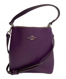 COACH（コーチ）の古着「スモール タウン バケット バッグ」｜パープル