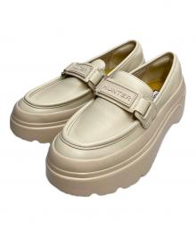 HUNTER（ハンター）の古着「リファインド エクスプローラー フラットフォーム ローファー」｜ホワイト