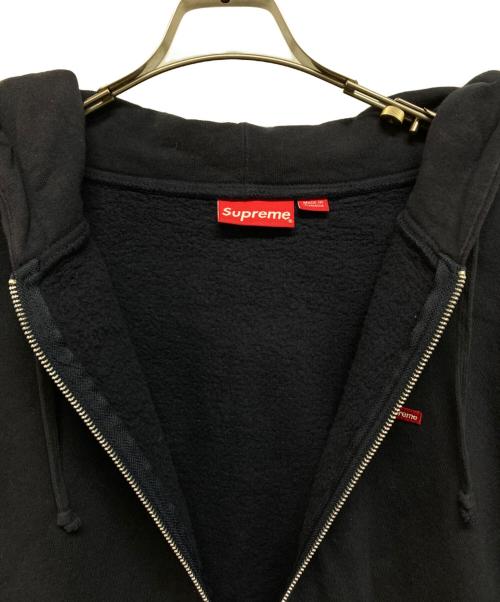 SUPREME（シュプリーム）Supreme (シュプリーム) Small Box Facemask Zip Up Hooded Sweatshirt ネイビー サイズ:Lの古着・服飾アイテム
