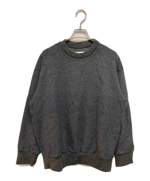 ONE GRAVITY（ワングラヴィティ）ONE GRAVITY (ワングラヴィティ) ビーバージャージークルーネックカットソー グレー サイズ:Mの古着・服飾アイテム
