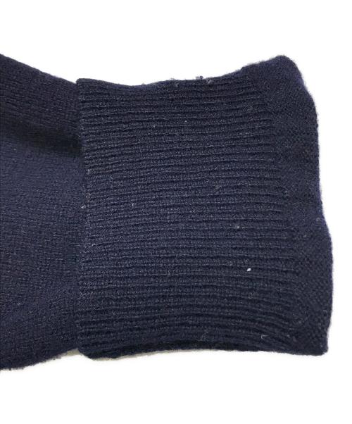 PLAY COMME des GARCONS（プレイコムデギャルソン）PLAY COMME des GARCONS (プレイコムデギャルソン) DOUBLE HEART LADIE'S' CARDIGAN ネイビー サイズ:SIZE Mの古着・服飾アイテム