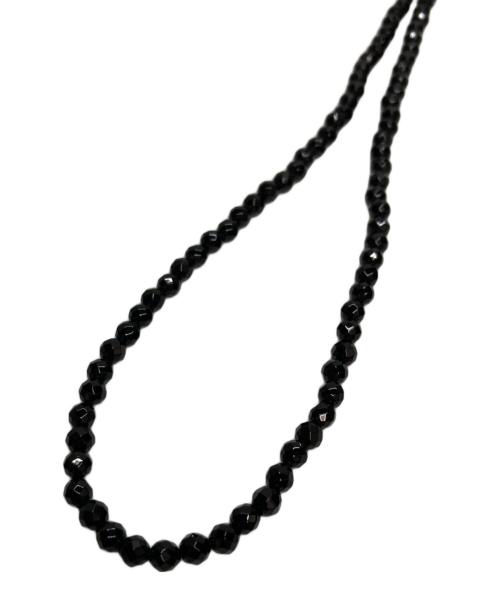 JUSTIN DAVIS（ジャスティンデイビス）JUSTIN DAVIS (ジャスティンデイビス) TINY ONYX ネックレス ブラックの古着・服飾アイテム